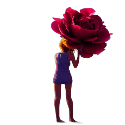flower, dress, crown, hat transparent PNG cut-out