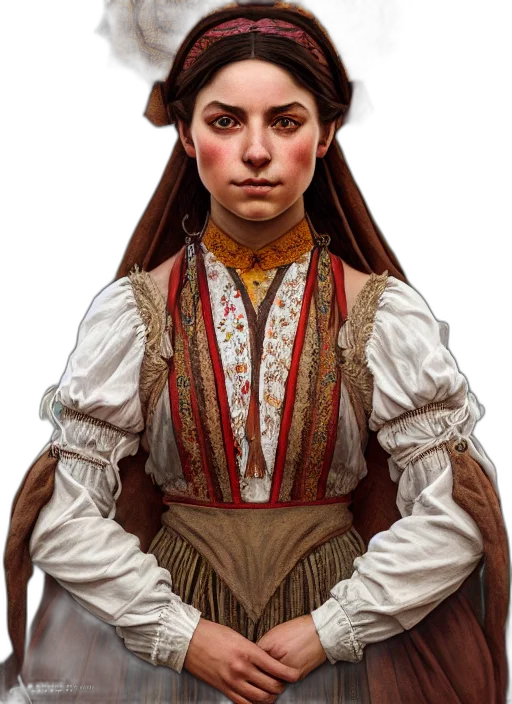 face, staff, dress, jacket transparent PNG cut-out