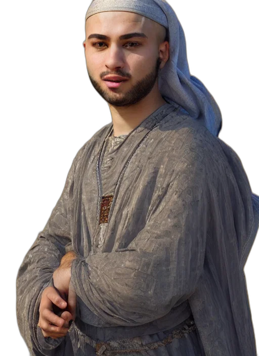 jacket, staff, jewelry, animal transparent PNG cut-out
