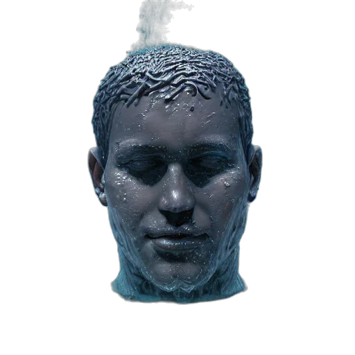 face, mask, staff, hair transparent PNG cut-out