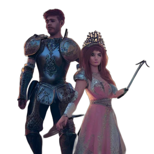 sword, crown, fantasy art, concept art transparent PNG cut-out
