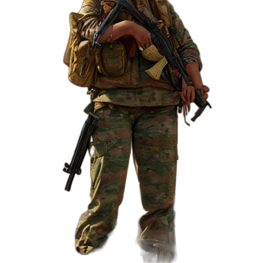 staff, weapon, jacket, face transparent PNG cut-out