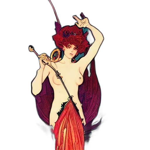 staff, fantasy art, concept art, pixel art transparent PNG cut-out