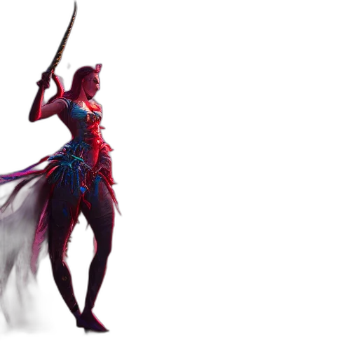 sword, staff, weapon, dragon transparent PNG cut-out