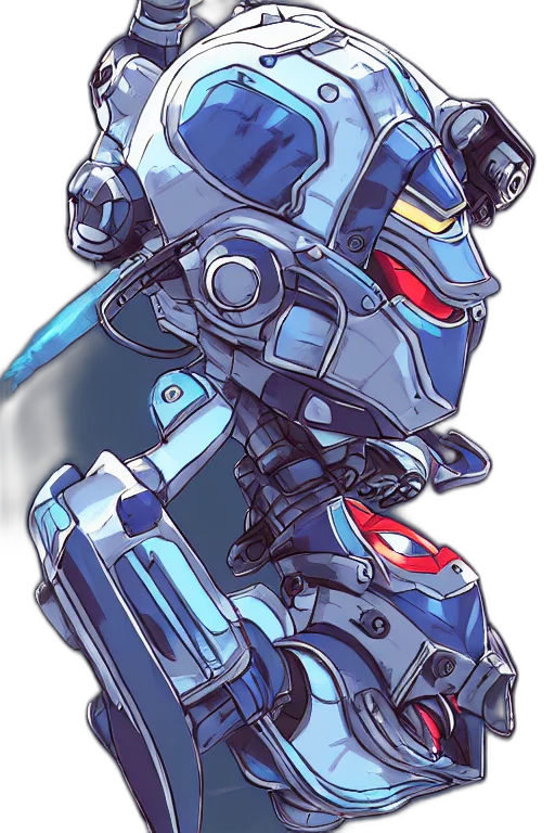 robot, weapon, jacket, bottle transparent PNG cut-out