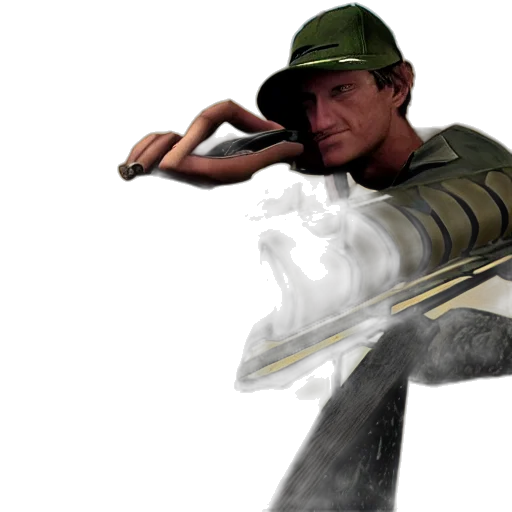 weapon, sword, staff, hat transparent PNG cut-out