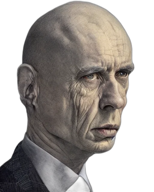 face, mask, creature, staff transparent PNG cut-out