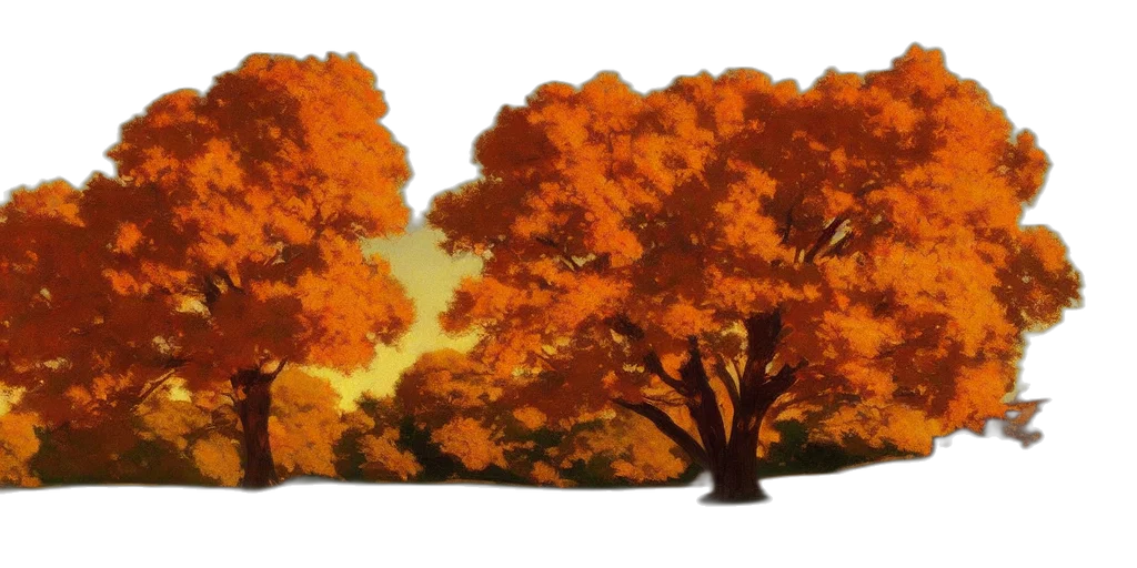 tree, crown, photorealistic, 3d render transparent PNG cut-out