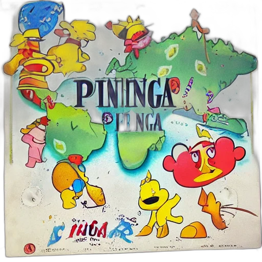concept art, pingas transparent PNG cut-out