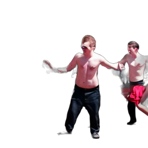 concept art, 3d render, guys, doing transparent PNG cut-out