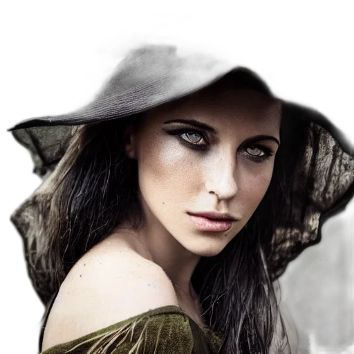 hat, face, mask, photorealistic transparent PNG cut-out