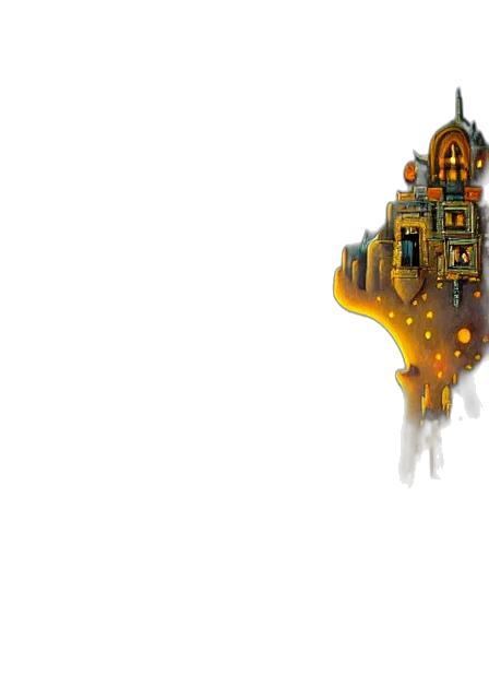 building, crown, concept art, fantasy art transparent PNG cut-out