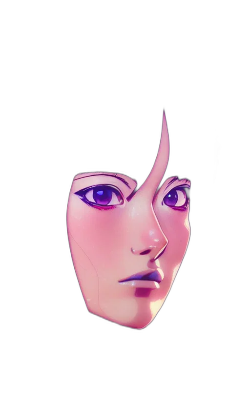 face, mask, crown, robot transparent PNG cut-out