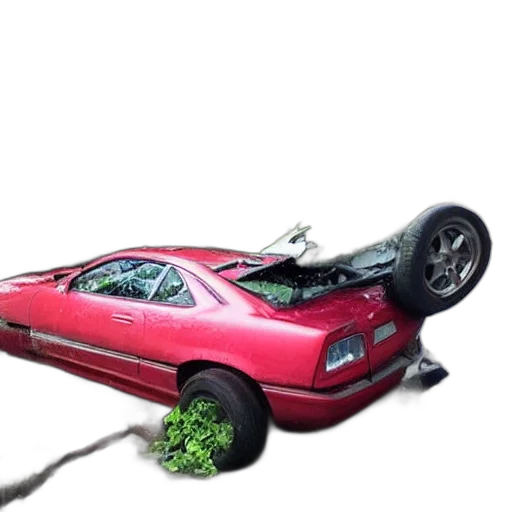 car, weapon, tree, robot transparent PNG cut-out