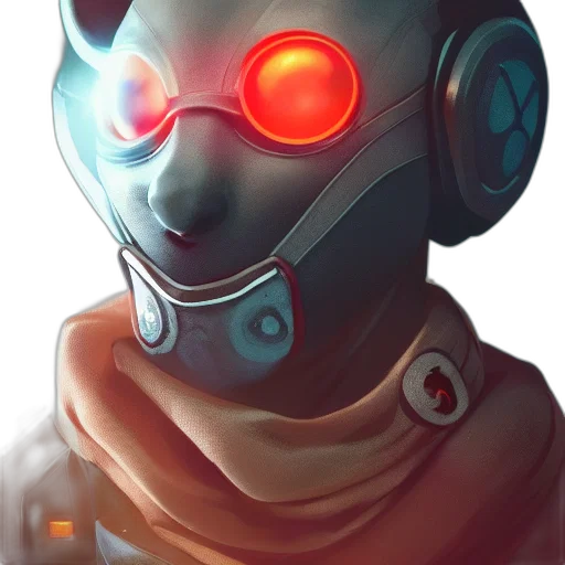 robot, mask, face, concept art transparent PNG cut-out