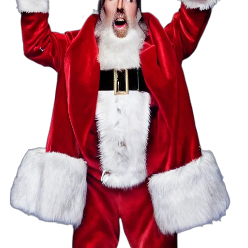 nic, cage, screaming, while transparent PNG cut-out