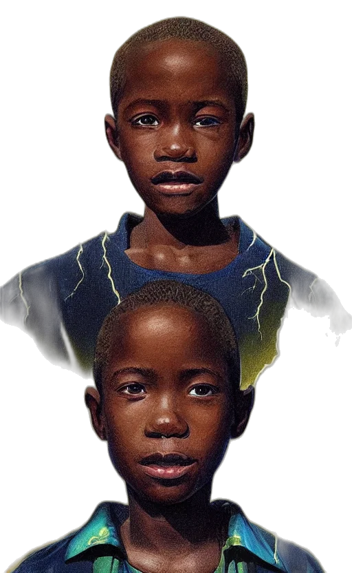 face, photorealistic, concept art, comic book art transparent PNG cut-out