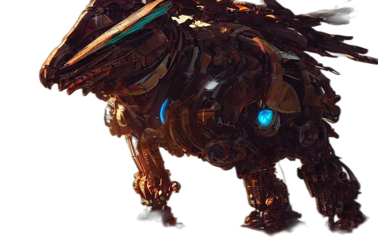 robot, animal, creature, weapon transparent PNG cut-out