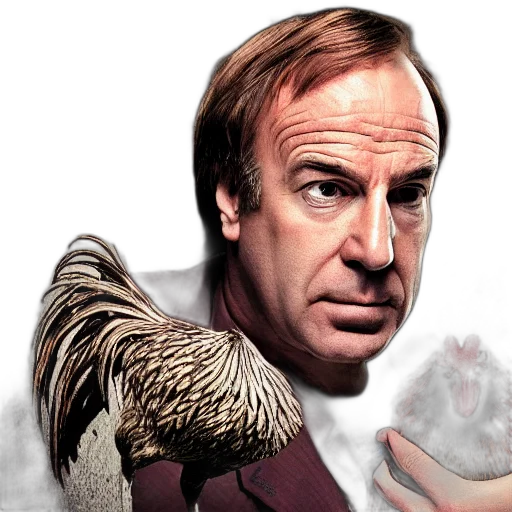 animal, photorealistic, saul, goodman transparent PNG cut-out