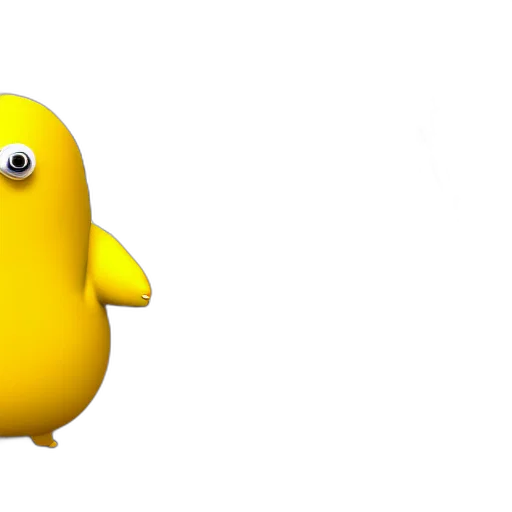 animal, creature, staff, 3d render transparent PNG cut-out