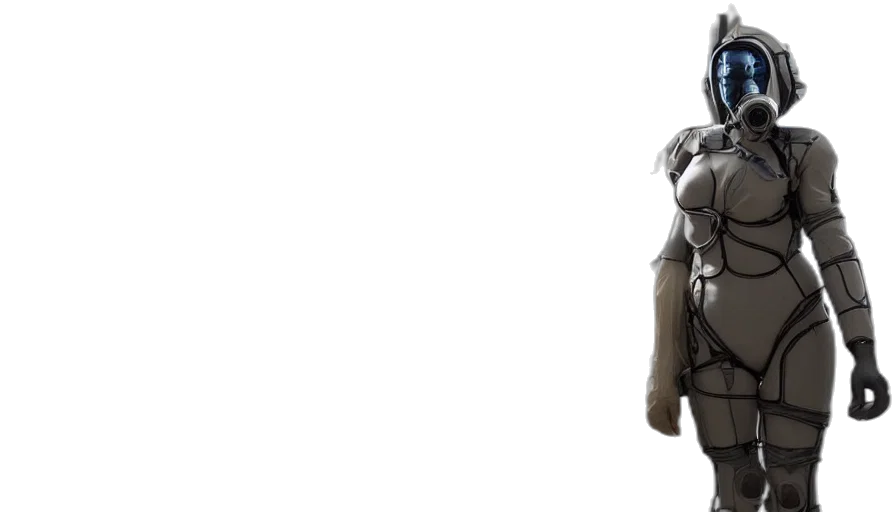robot, weapon, jacket, staff transparent PNG cut-out