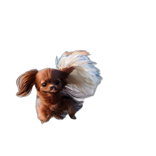 hair, animal, creature, dragon transparent PNG cut-out