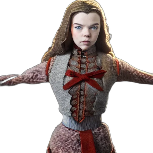 dress, jacket, robot, staff transparent PNG cut-out