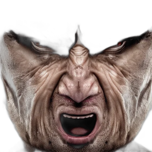 mask, face, creature, animal transparent PNG cut-out