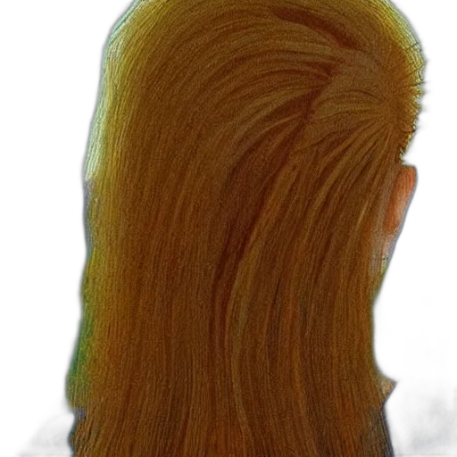 hair, staff, face, mask transparent PNG cut-out