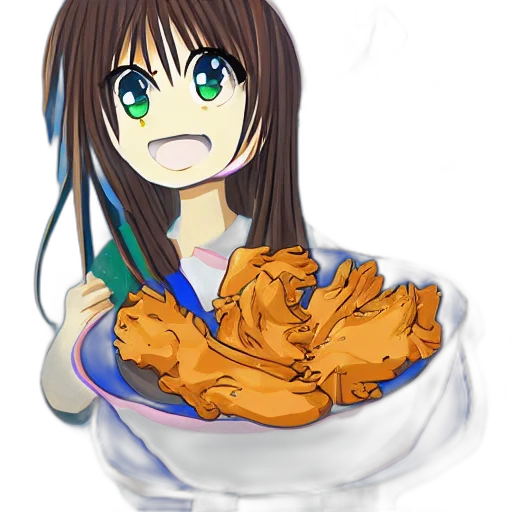 food, creature, animal, anime transparent PNG cut-out