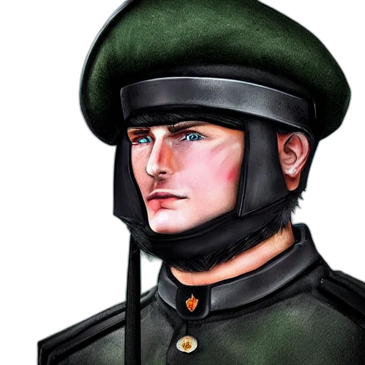 face, staff, hat, weapon transparent PNG cut-out