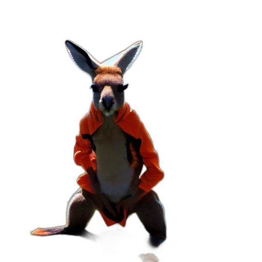 animal, jacket, staff, creature transparent PNG cut-out