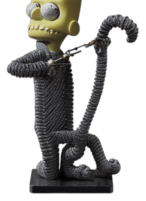 robot, staff, creature, weapon transparent PNG cut-out