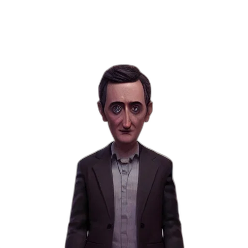 face, staff, mask, jacket transparent PNG cut-out