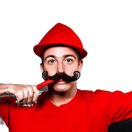 staff, hat, face, mask transparent PNG cut-out