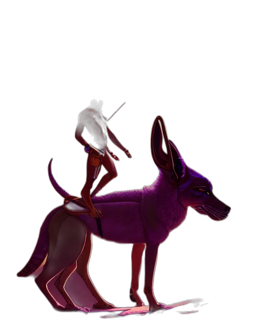 creature, animal, staff, dragon transparent PNG cut-out