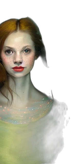 face, dress, jewelry, robot transparent PNG cut-out