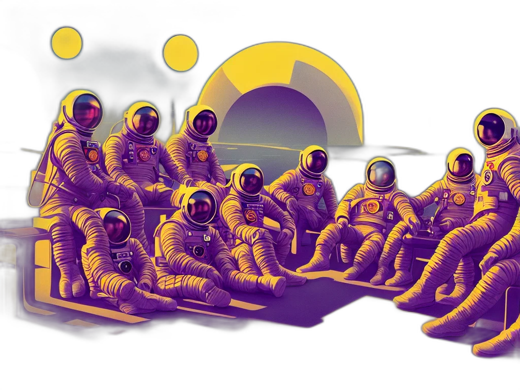concept art, pixel art, 3d render, vaporwave transparent PNG cut-out
