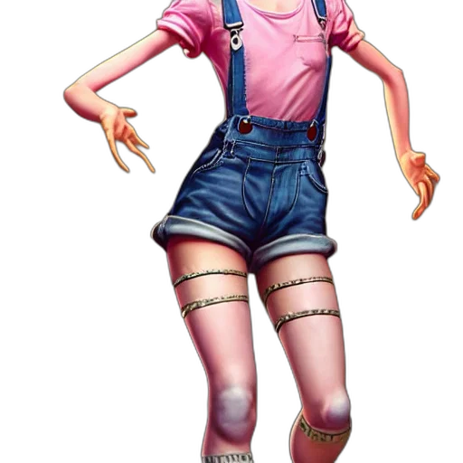 dress, staff, face, robot transparent PNG cut-out