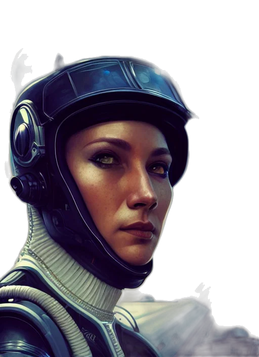 robot, face, concept art, comic book art transparent PNG cut-out