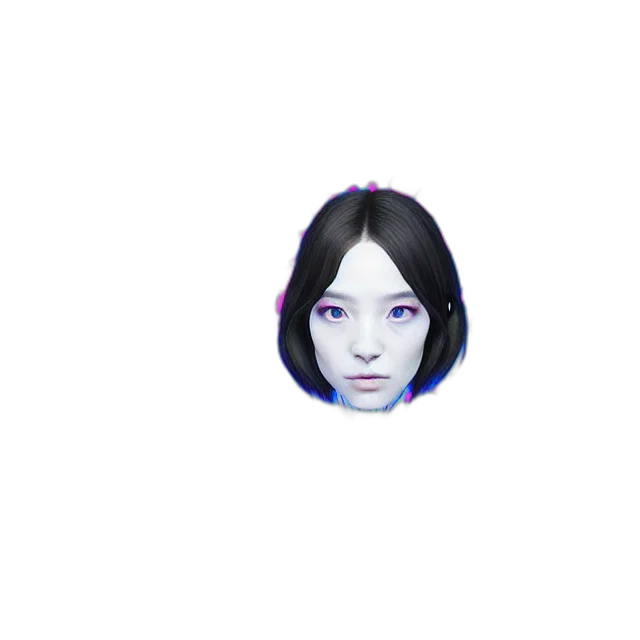 face, robot, mask, creature transparent PNG cut-out
