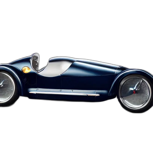car, 3d render, concept art, photorealistic transparent PNG cut-out