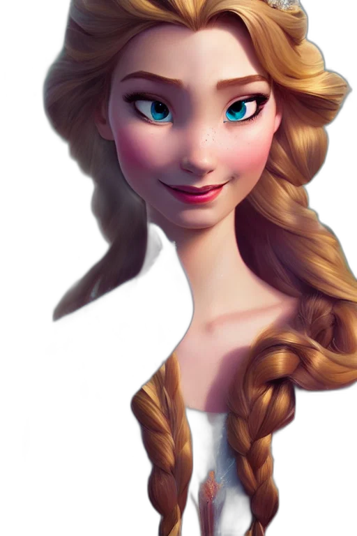 face, crown, dress, fantasy art transparent PNG cut-out