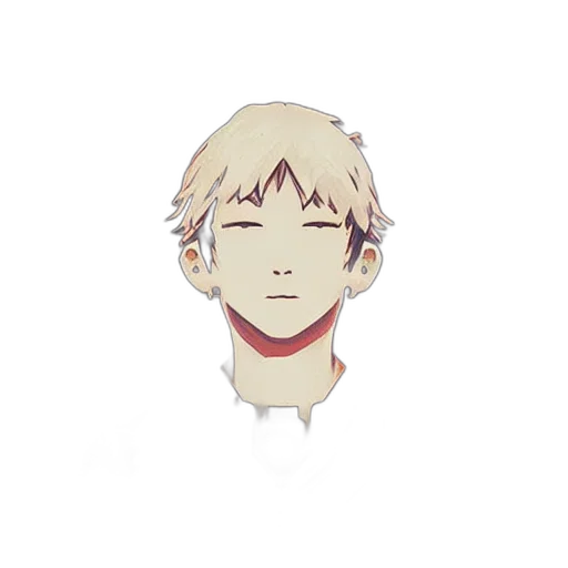 face, mask, staff, creature transparent PNG cut-out