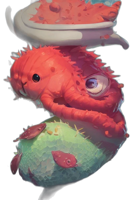 creature, dragon, animal, mask transparent PNG cut-out
