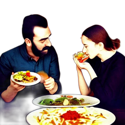 food, photorealistic, oil painting, concept art transparent PNG cut-out