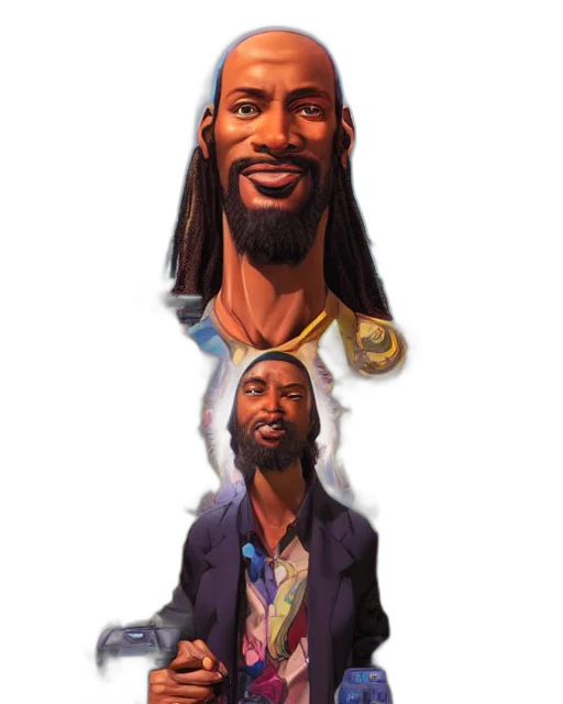 face, staff, hair, crown transparent PNG cut-out