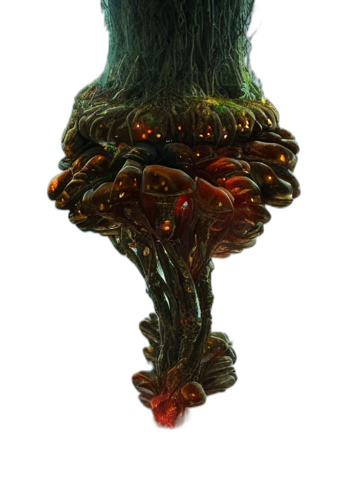 crown, creature, staff, hat transparent PNG cut-out