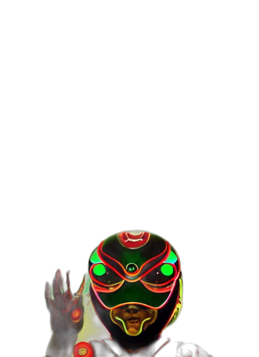 mask, robot, face, creature transparent PNG cut-out