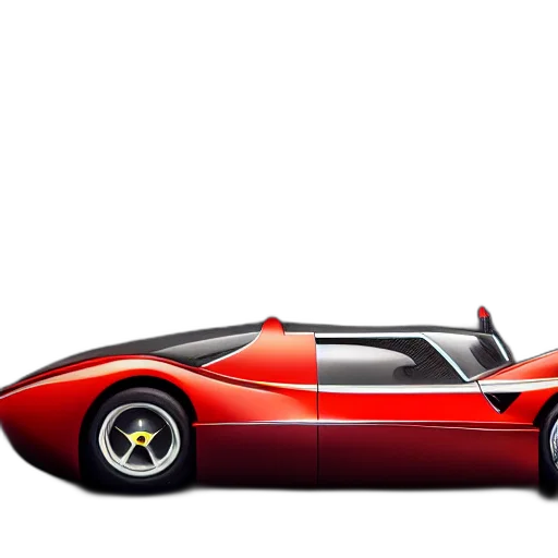 car, weapon, 3d render, concept art transparent PNG cut-out